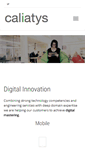 Mobile Screenshot of caliatys.com